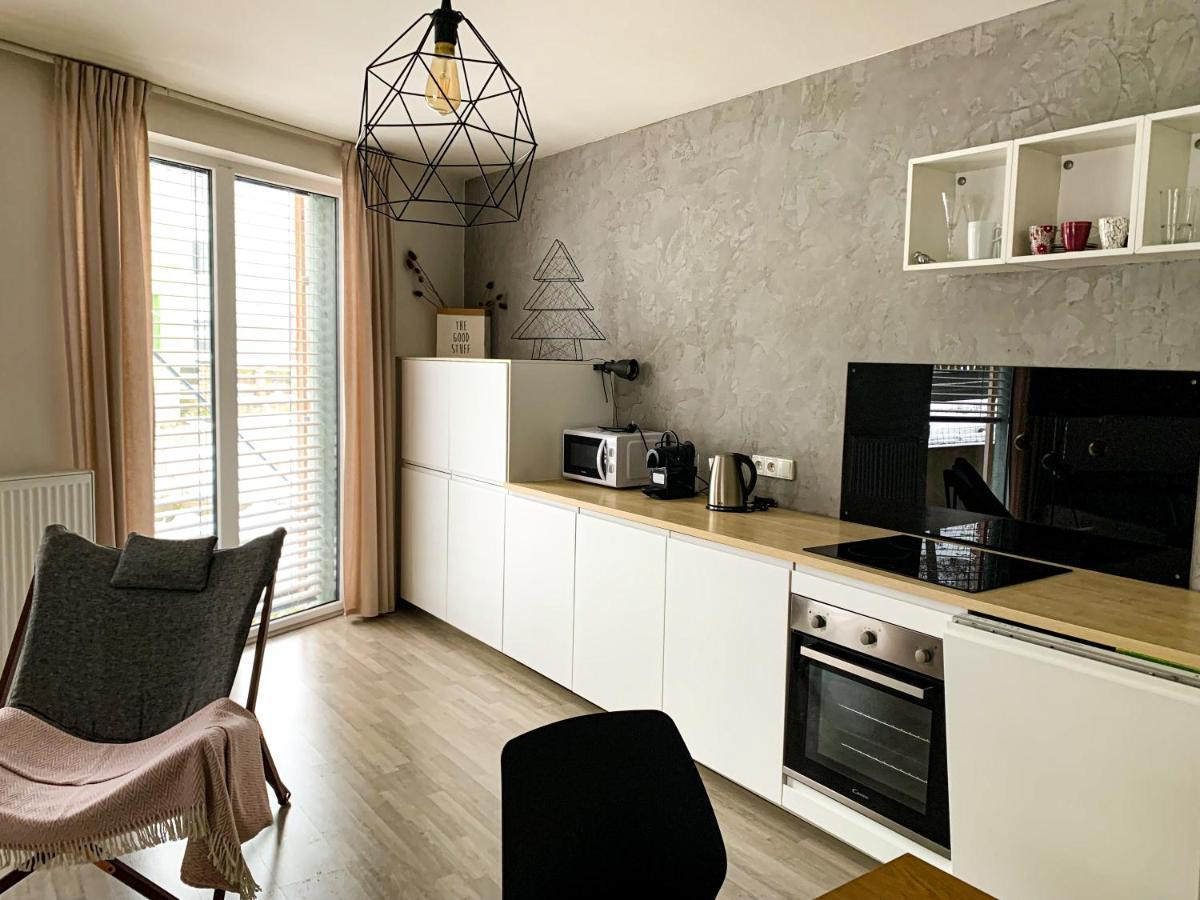 Jezerni Apartman S Terasou A Saunou V Lakepark Residence Doksy  Bagian luar foto