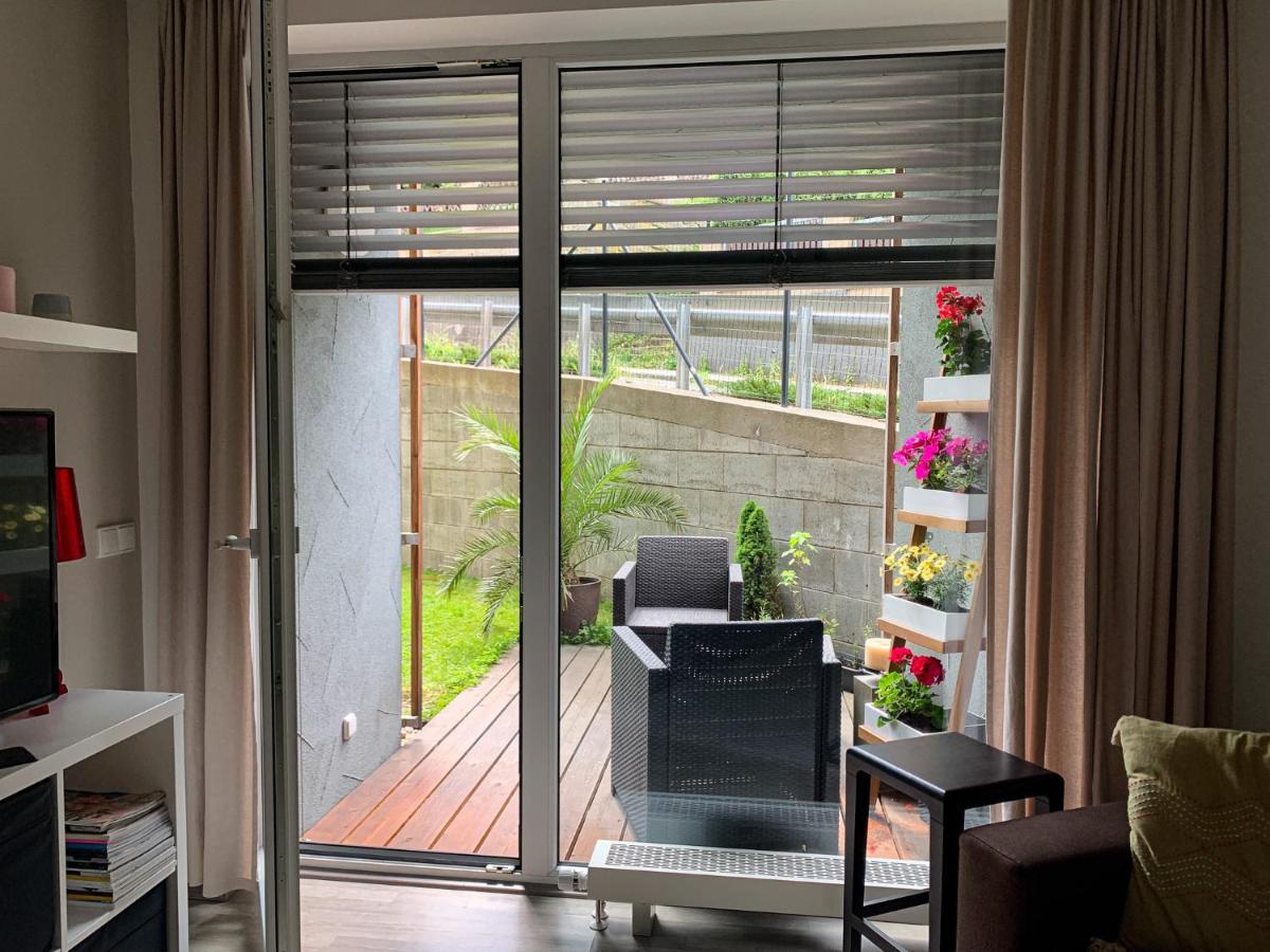 Jezerni Apartman S Terasou A Saunou V Lakepark Residence Doksy  Bagian luar foto